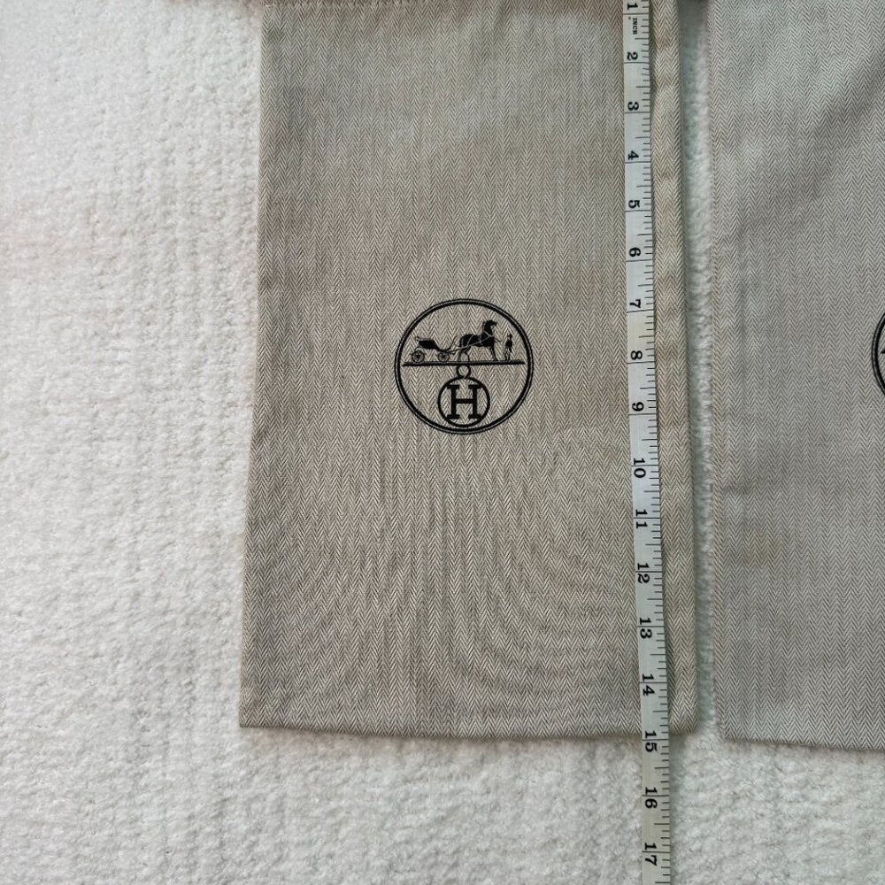 Beige Drawstring Pouch Set - Picture 2 of 6